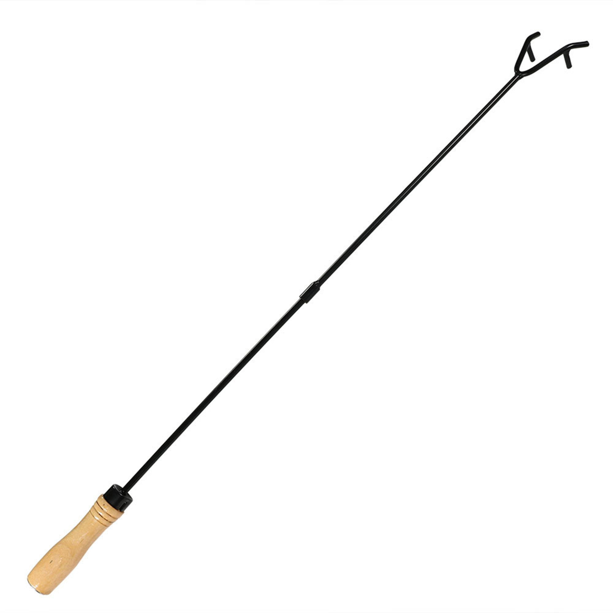 Sunnydaze Decor, Fire Pit Poker with Wood Handle - 32in., Fuel Type Wood, Diameter 0 in, Material Steel, Model# NB-WP32